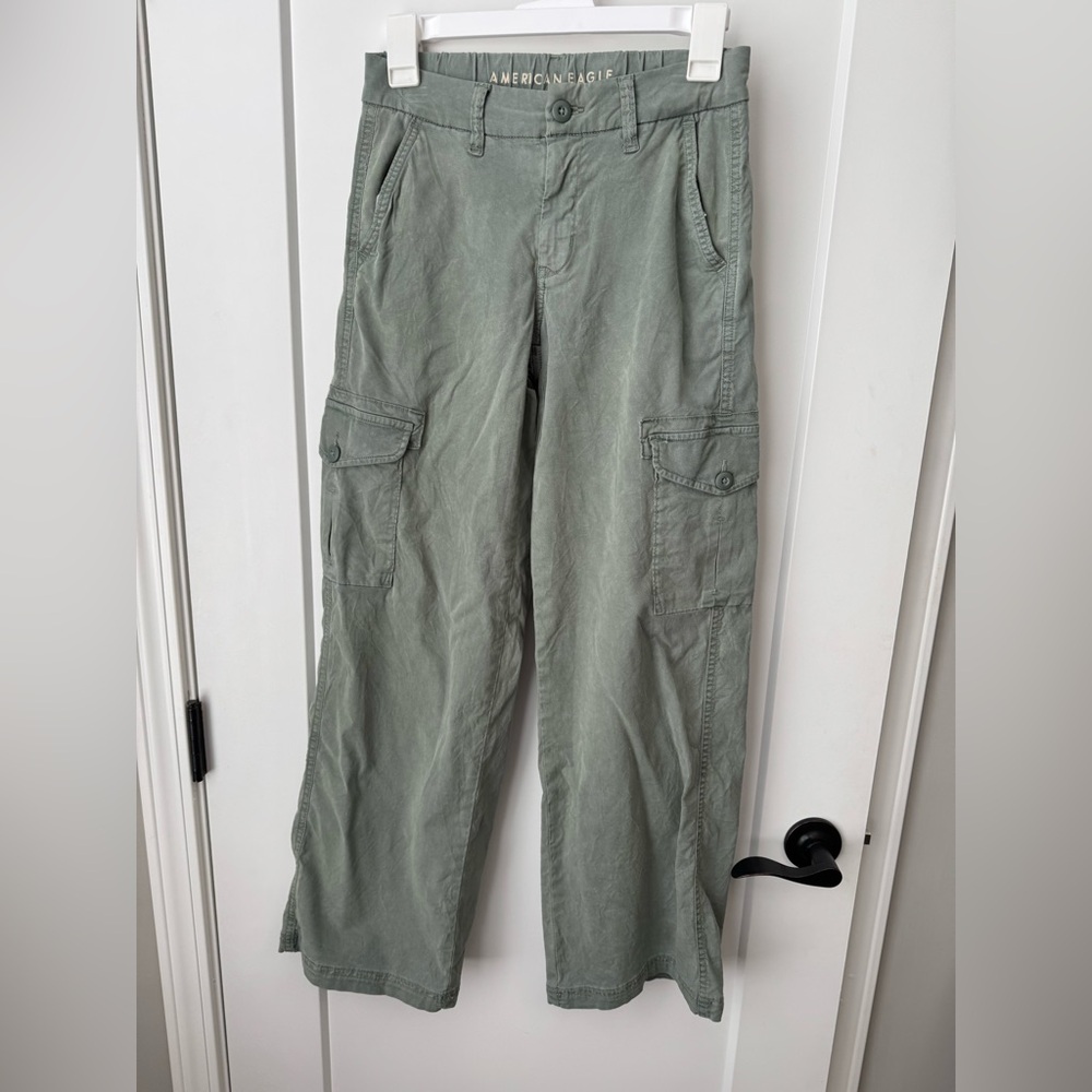 American Eagle Outfitters Olive Cargo Pants